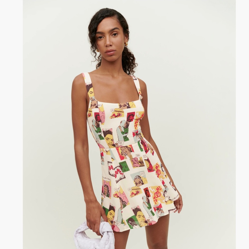Reformation comic book dress